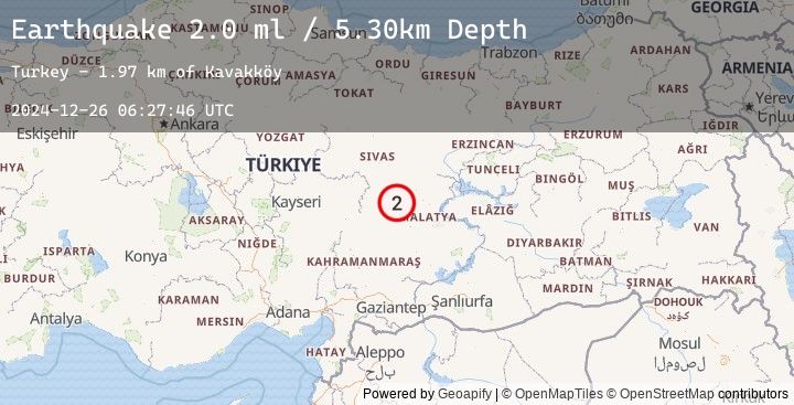 Map of CENTRAL TURKEY