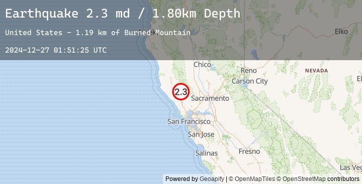 Map of NORTHERN CALIFORNIA
