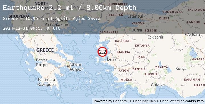 Map of NEAR THE COAST OF WESTERN TURKEY