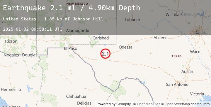 Map of WESTERN TEXAS