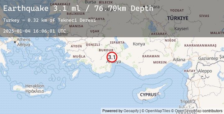 Map of WESTERN TURKEY