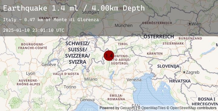 Map of NORTHERN ITALY