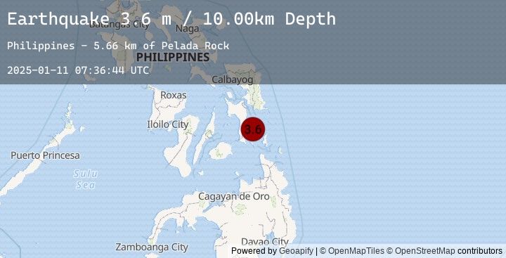 Map of LEYTE, PHILIPPINES