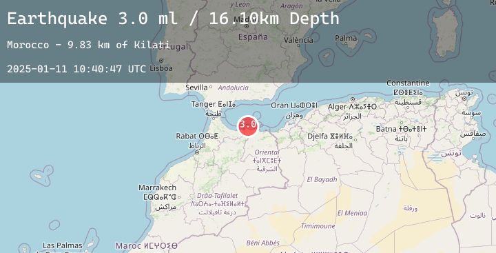 Map of STRAIT OF GIBRALTAR