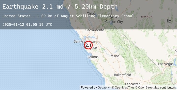 Map of SAN FRANCISCO BAY AREA, CALIF.