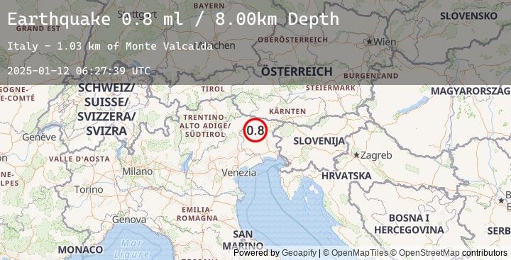 Map of NORTHERN ITALY