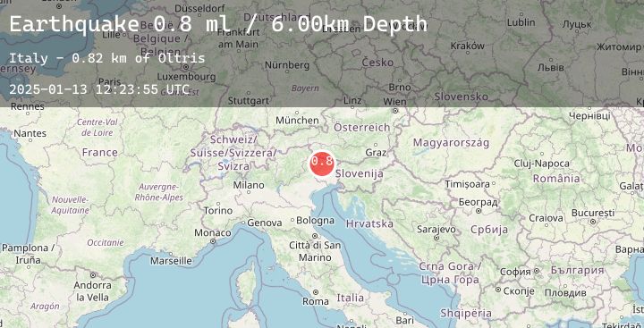 Map of NORTHERN ITALY