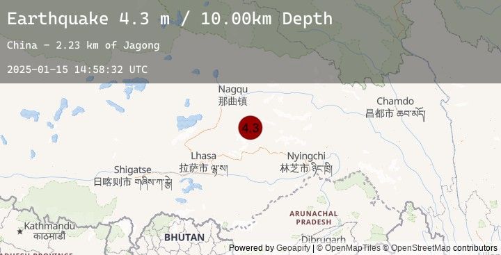 Map of EASTERN XIZANG