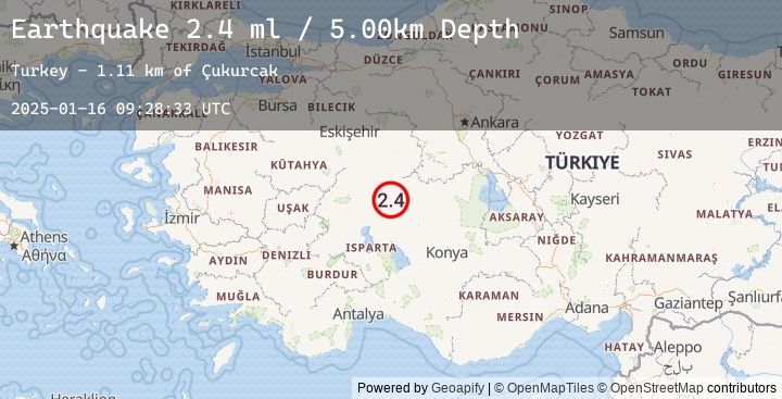Map of WESTERN TURKEY