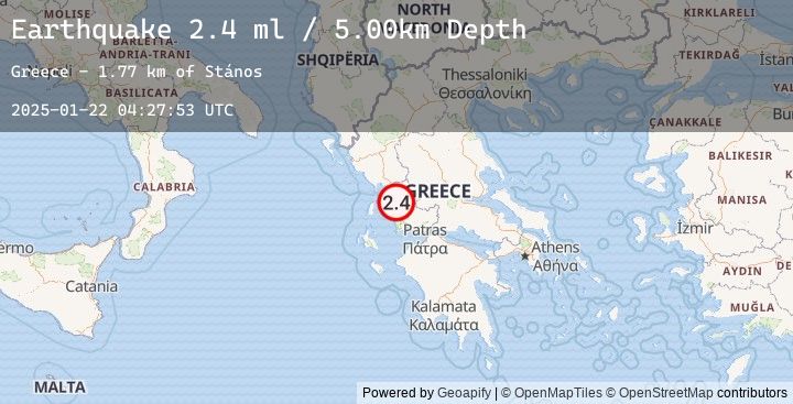 Map of GREECE
