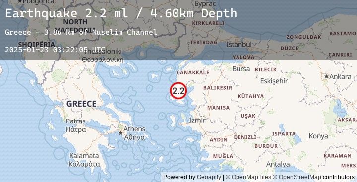 Map of NEAR THE COAST OF WESTERN TURKEY