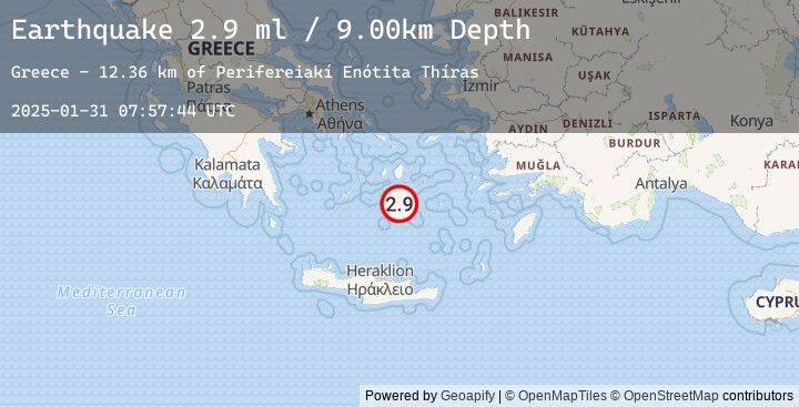 Map of DODECANESE ISLANDS, GREECE