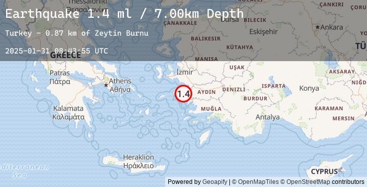 Map of WESTERN TURKEY