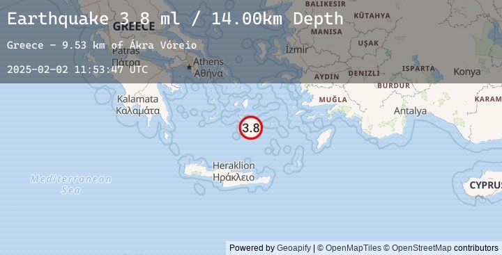 Map of DODECANESE ISLANDS, GREECE