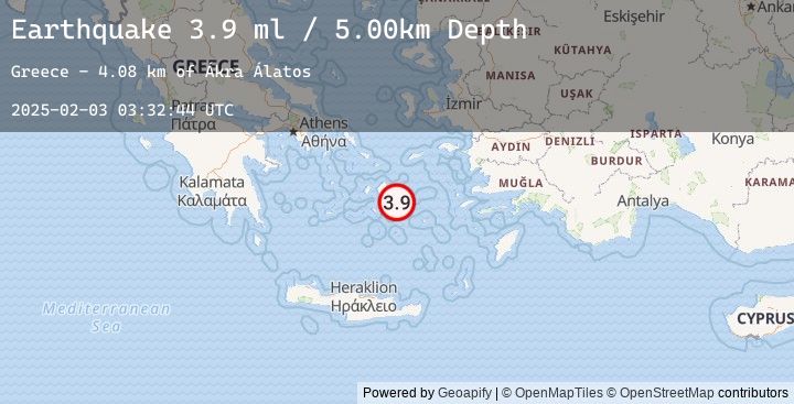 Map of DODECANESE ISLANDS, GREECE