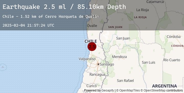 Map of VALPARAISO, CHILE