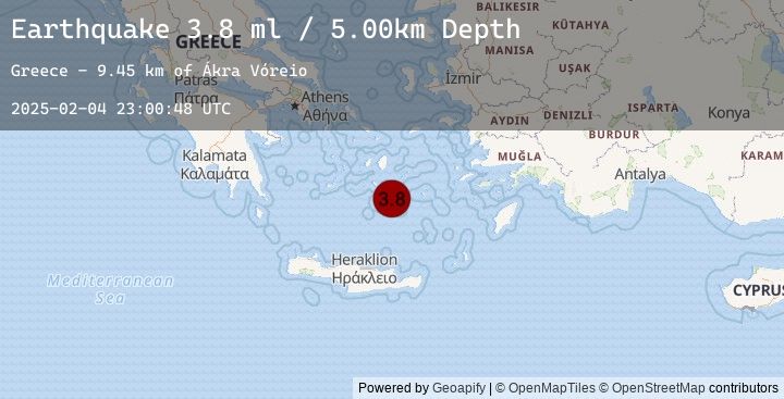 Map of DODECANESE ISLANDS, GREECE