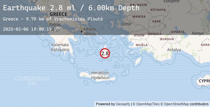 Map of DODECANESE ISLANDS, GREECE