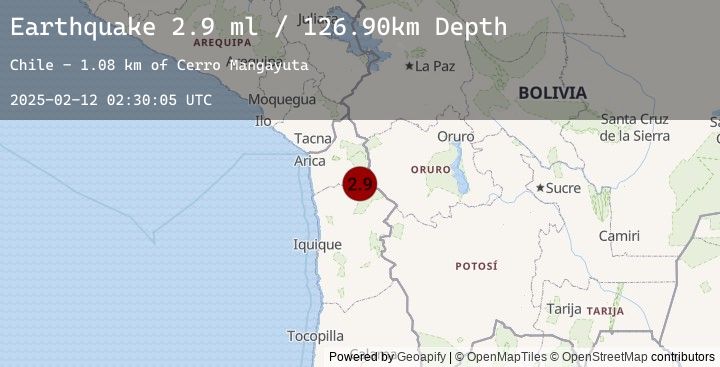 Map of TARAPACA, CHILE