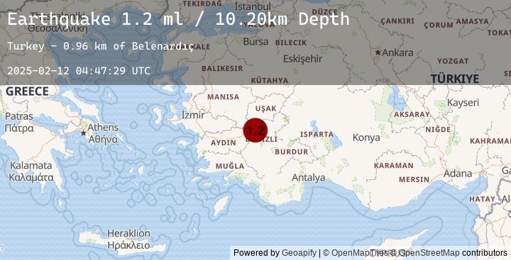 Map of WESTERN TURKEY