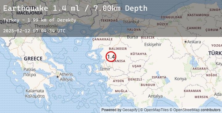 Map of WESTERN TURKEY