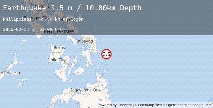 Map of PHILIPPINE ISLANDS REGION