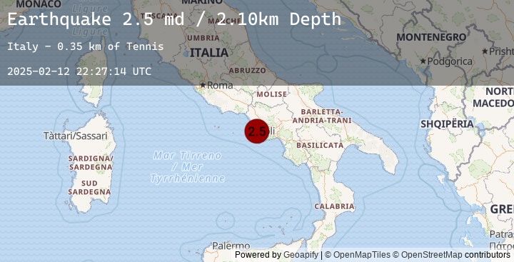 Map of SOUTHERN ITALY