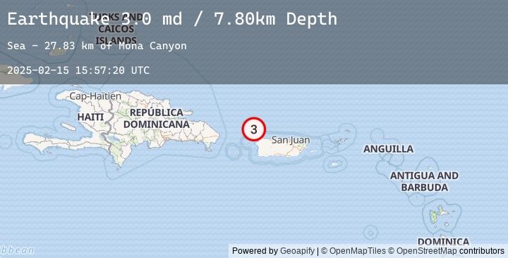 Map of PUERTO RICO REGION