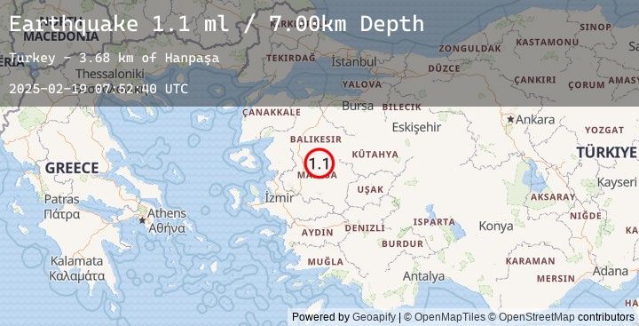 Map of WESTERN TURKEY