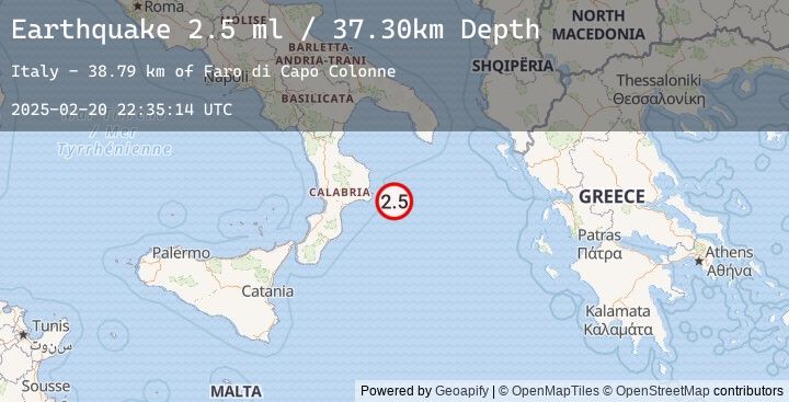 Map of SOUTHERN ITALY