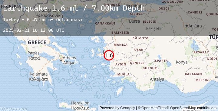 Map of WESTERN TURKEY