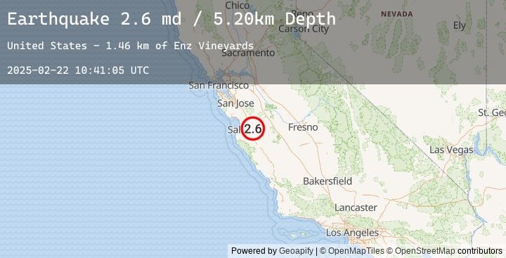 Map of CENTRAL CALIFORNIA