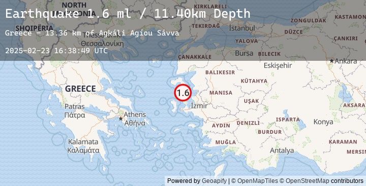 Map of NEAR THE COAST OF WESTERN TURKEY