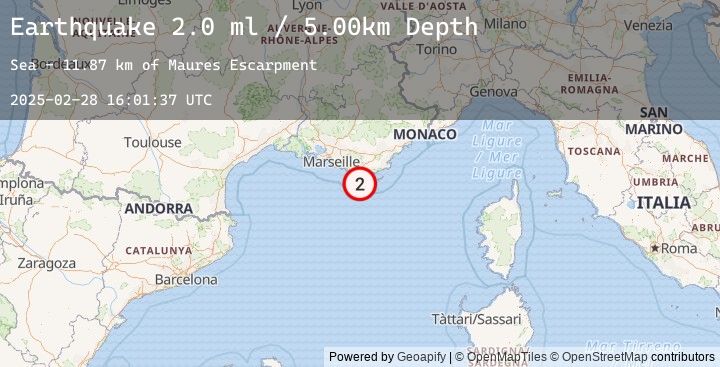 Map of WESTERN MEDITERRANEAN SEA