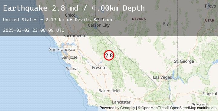 Map of CENTRAL CALIFORNIA