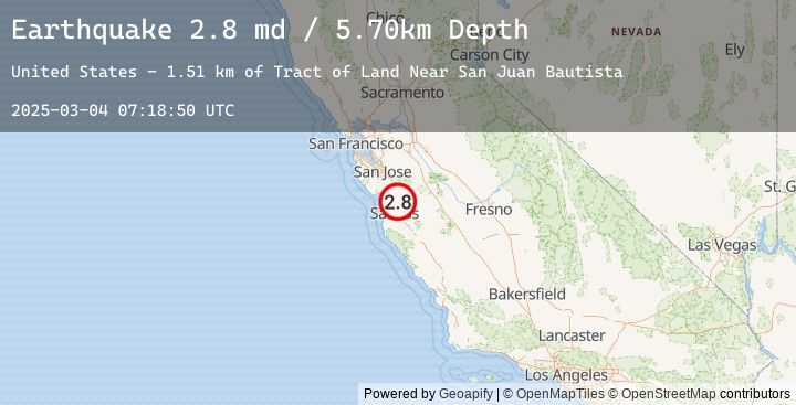 Map of CENTRAL CALIFORNIA