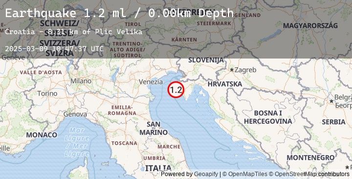 Map of NORTHERN ITALY