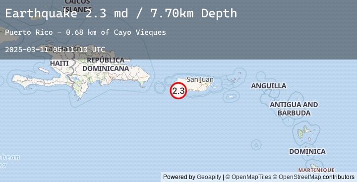 Map of PUERTO RICO REGION