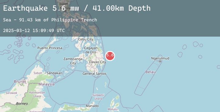 Map of PHILIPPINE ISLANDS REGION