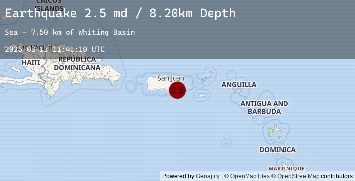 Map of PUERTO RICO REGION