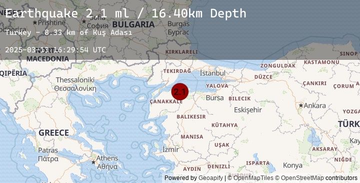 Map of WESTERN TURKEY