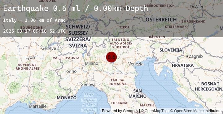 Map of NORTHERN ITALY
