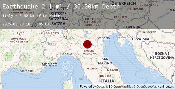 Map of NORTHERN ITALY