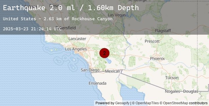 Map of SOUTHERN CALIFORNIA