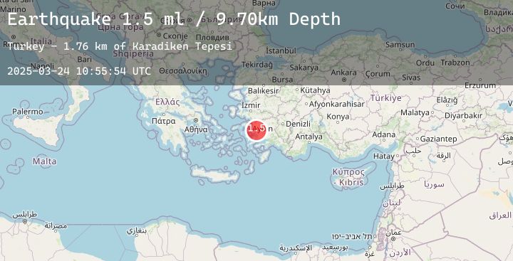 Map of WESTERN TURKEY