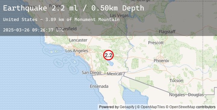 Map of SOUTHERN CALIFORNIA