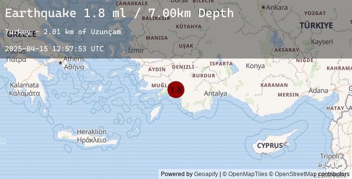 Map of WESTERN TURKEY