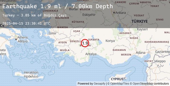 Map of WESTERN TURKEY