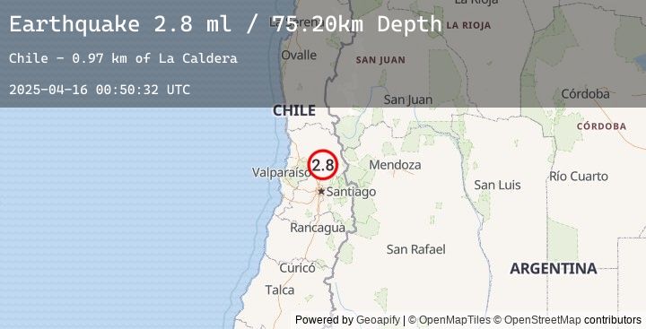 Map of VALPARAISO, CHILE