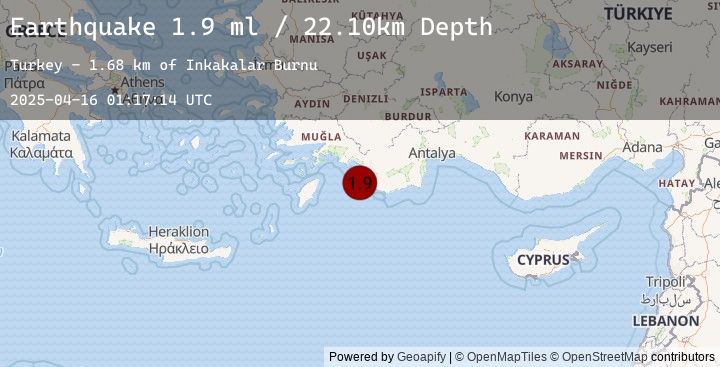 Map of WESTERN TURKEY